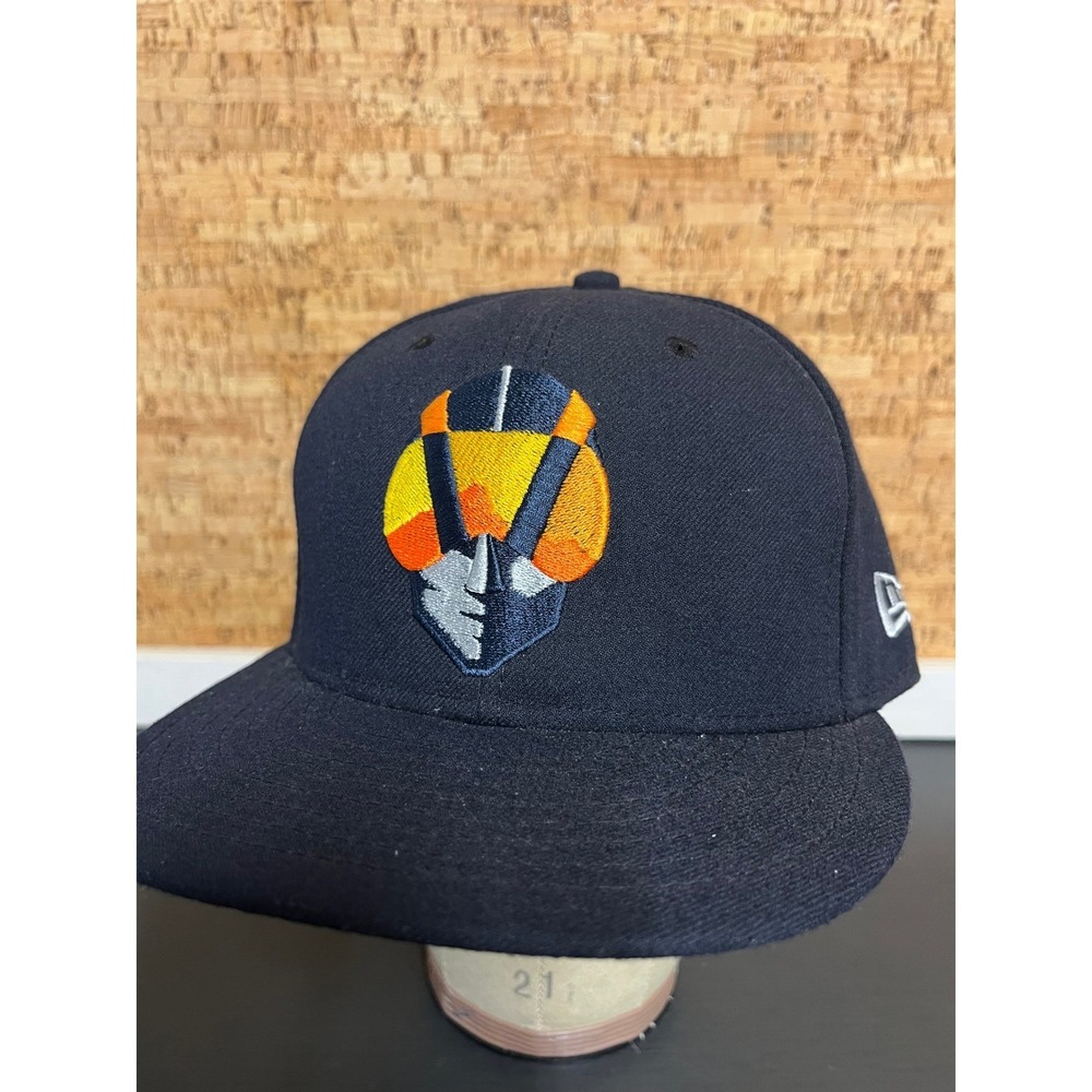 New Era 59FIFTY Las Vegas 51s Fitted Hat Navy Blue Size 7 5/8 MiLB Baseball Cap